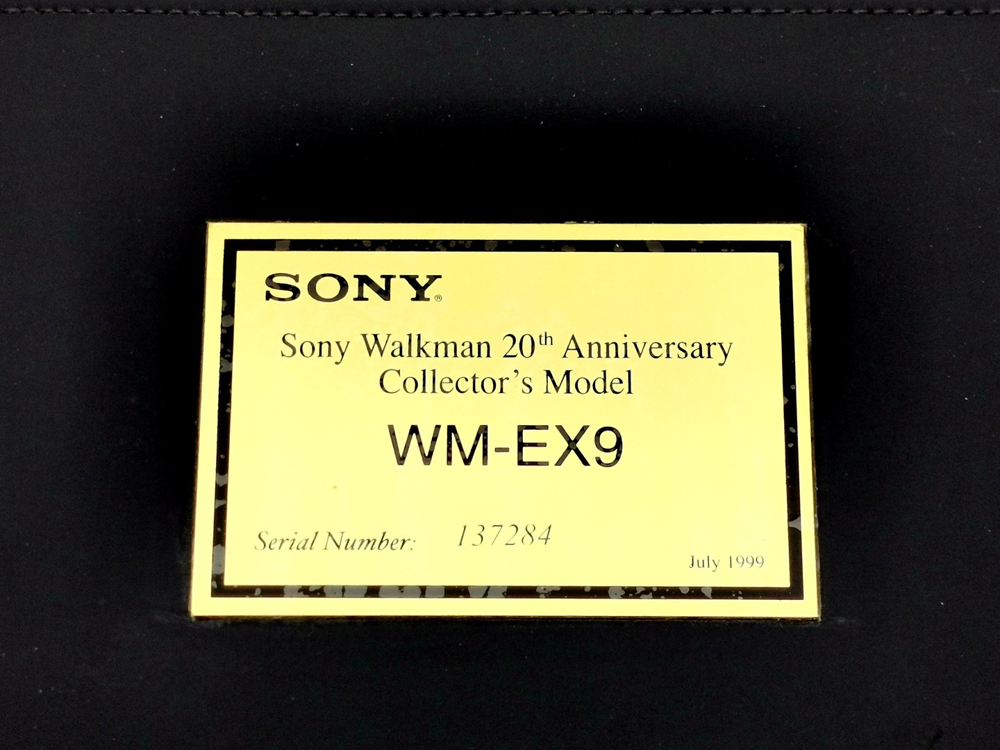 SONY WALKMAN WM-EX9 - ポータブルプレーヤー