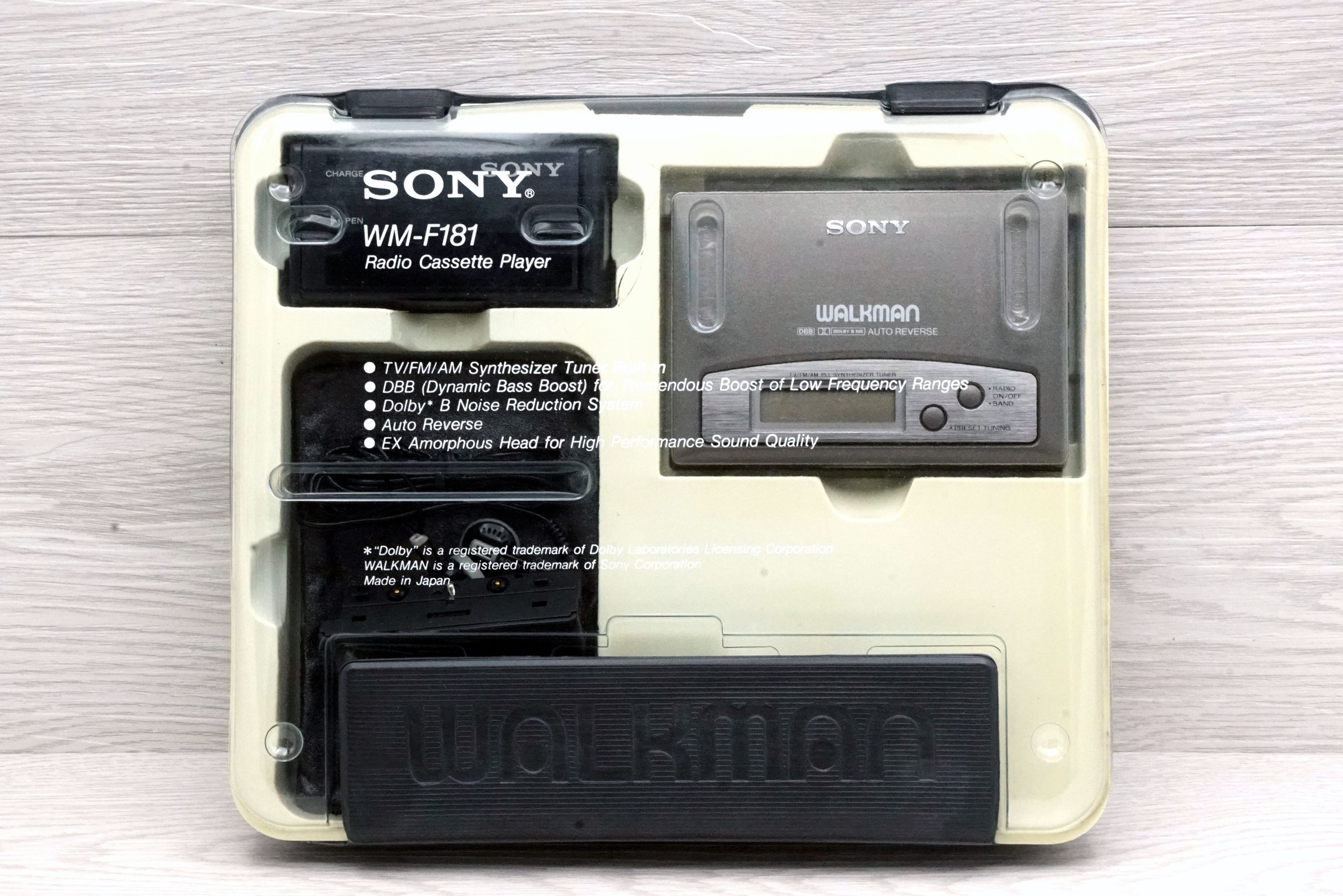 Sony WM-F181 ▷ Walkman.land