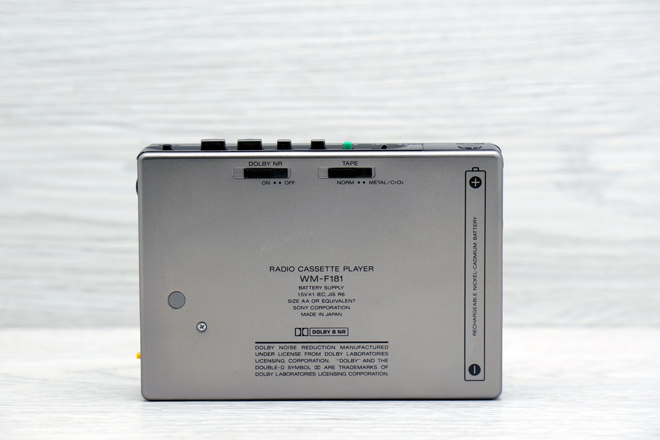 Sony WM-F181 ▷ Walkman.land