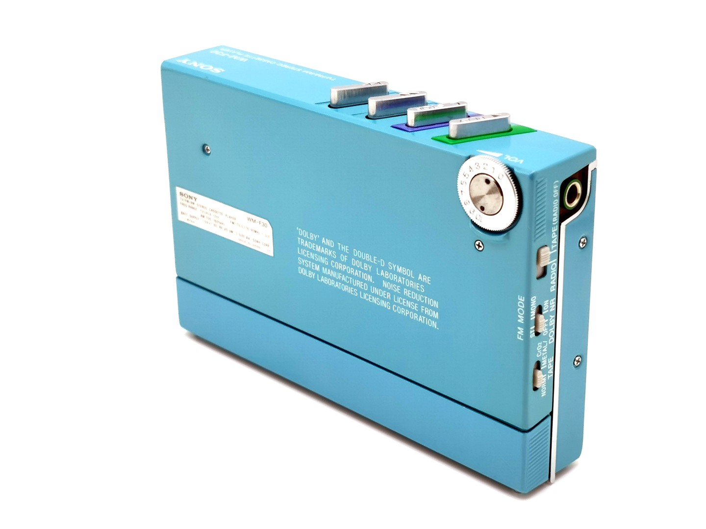 x1117-31☆SONY WALKMAN WM-F30 ステレオカセットプレーヤー FM AM