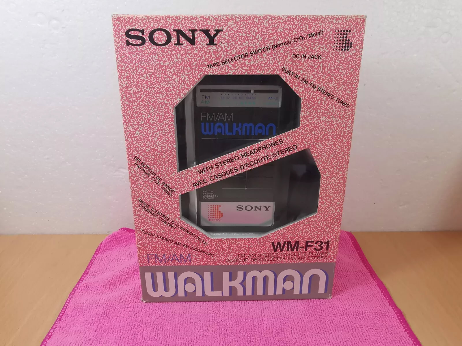 Sony Walkman WM-F31/F41 Cassette 2024 Player Radio AM/FM