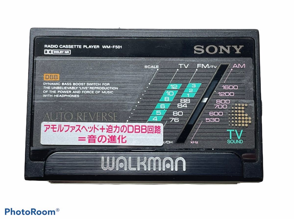 SONY WALKMAN ラジオ カセットウォークマン WM-F501-