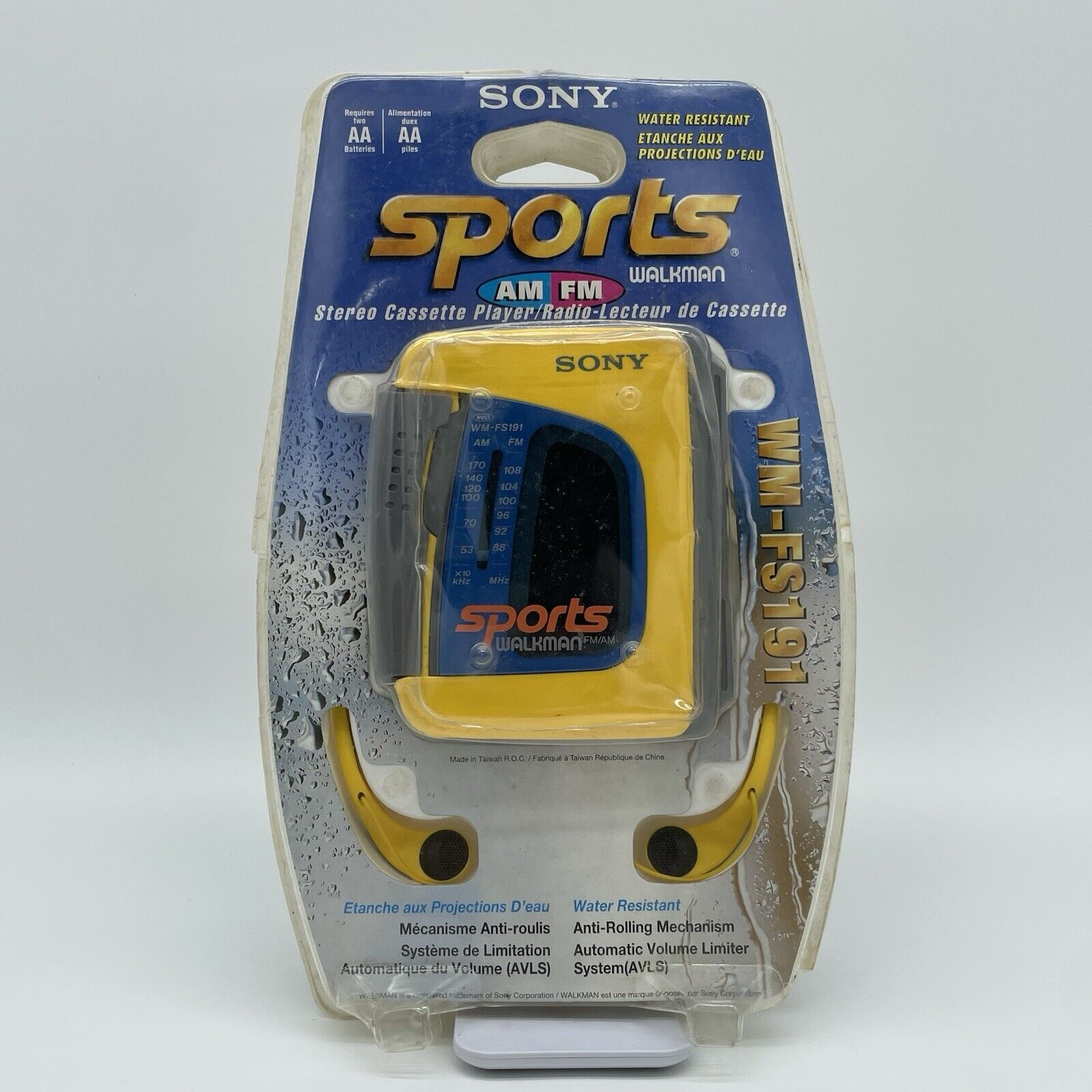 [メンテ済可動品]ソニースポーツカセットウォークマン　WM-FS191 Sony WM-FS191 ▷ Walkman.land