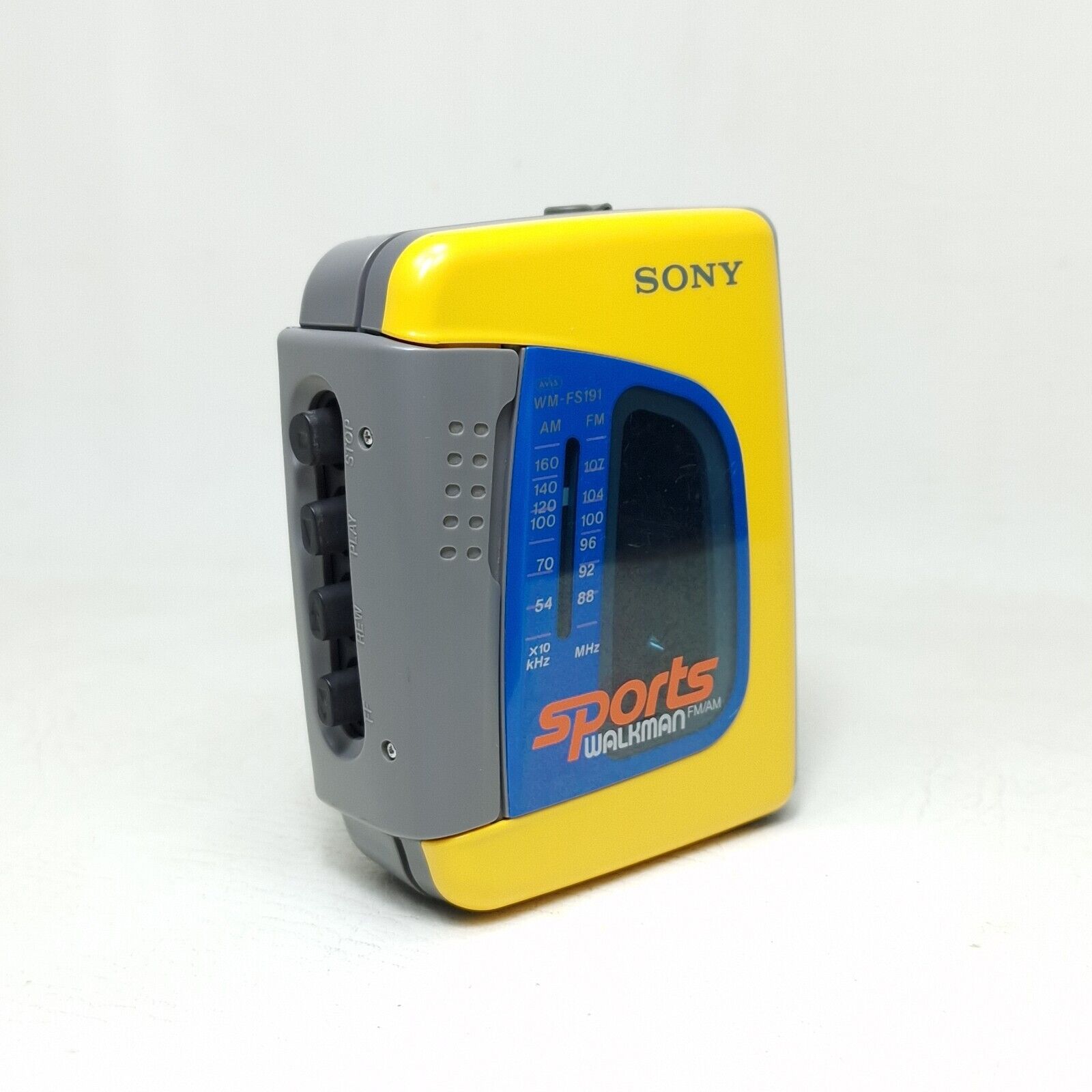 メンテ済可動品]ソニースポーツ カセットウォークマン WM-FS1