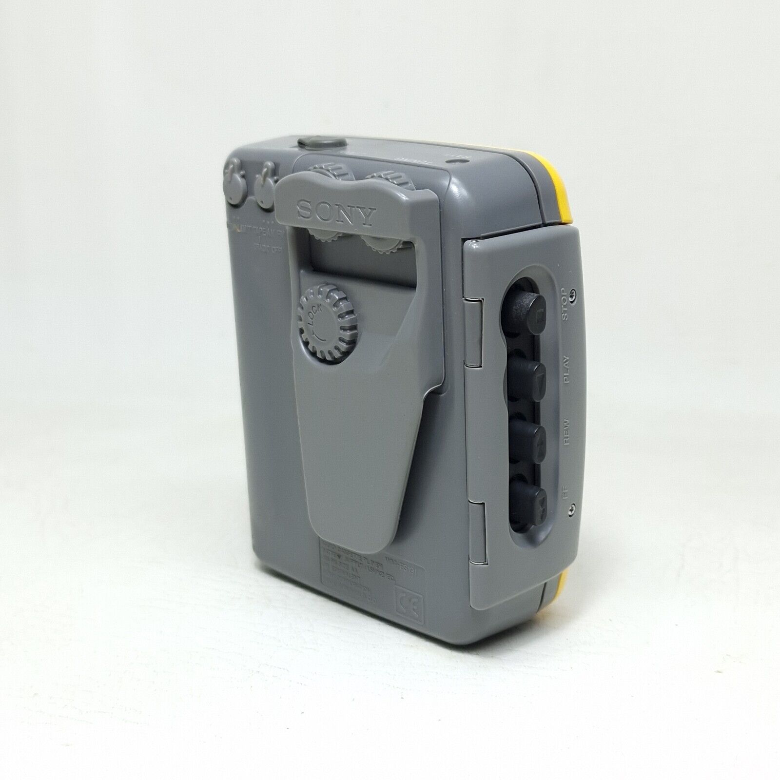 [メンテ可動品]ソニーカセットウォークマンsonysports WM-FS191 Sony Sports Walkman Vintage WM-FS191 Yellow AM/FM Radio