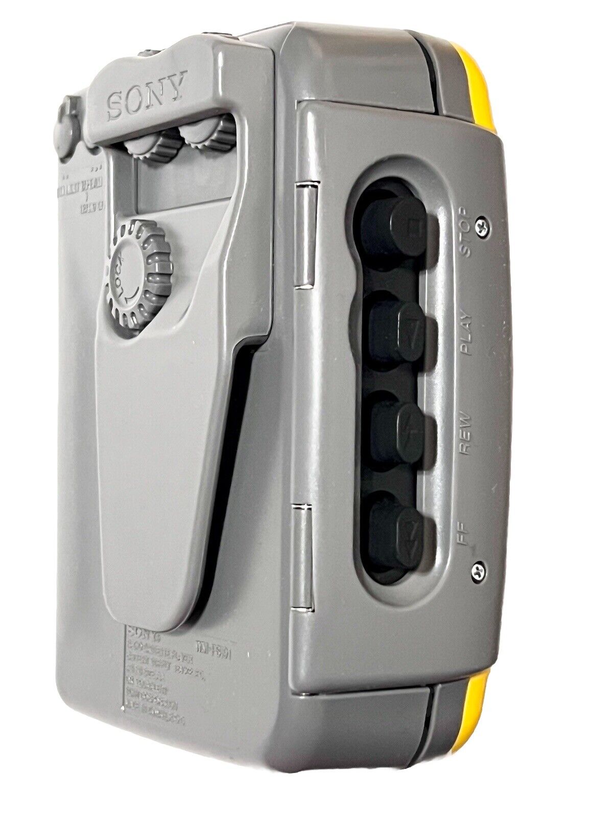 [メンテ可動品]ソニーカセットウォークマンsonysports WM-FS191 Sony Sports Walkman WM-FS191 FM/AM Radio Cassette Purple