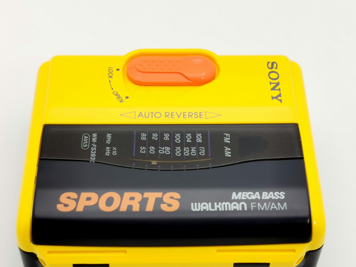 Sony WM-FS393 Sports Walkman Cassette Player Mega Bass sold FM/AM