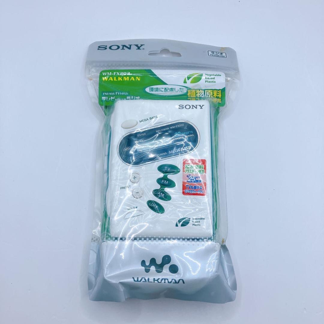 WM-FX202 ホワイト WALKMAN SONY Used SONY Walkman WM-FX202 White Cassette Player AM FM Radio Retro
