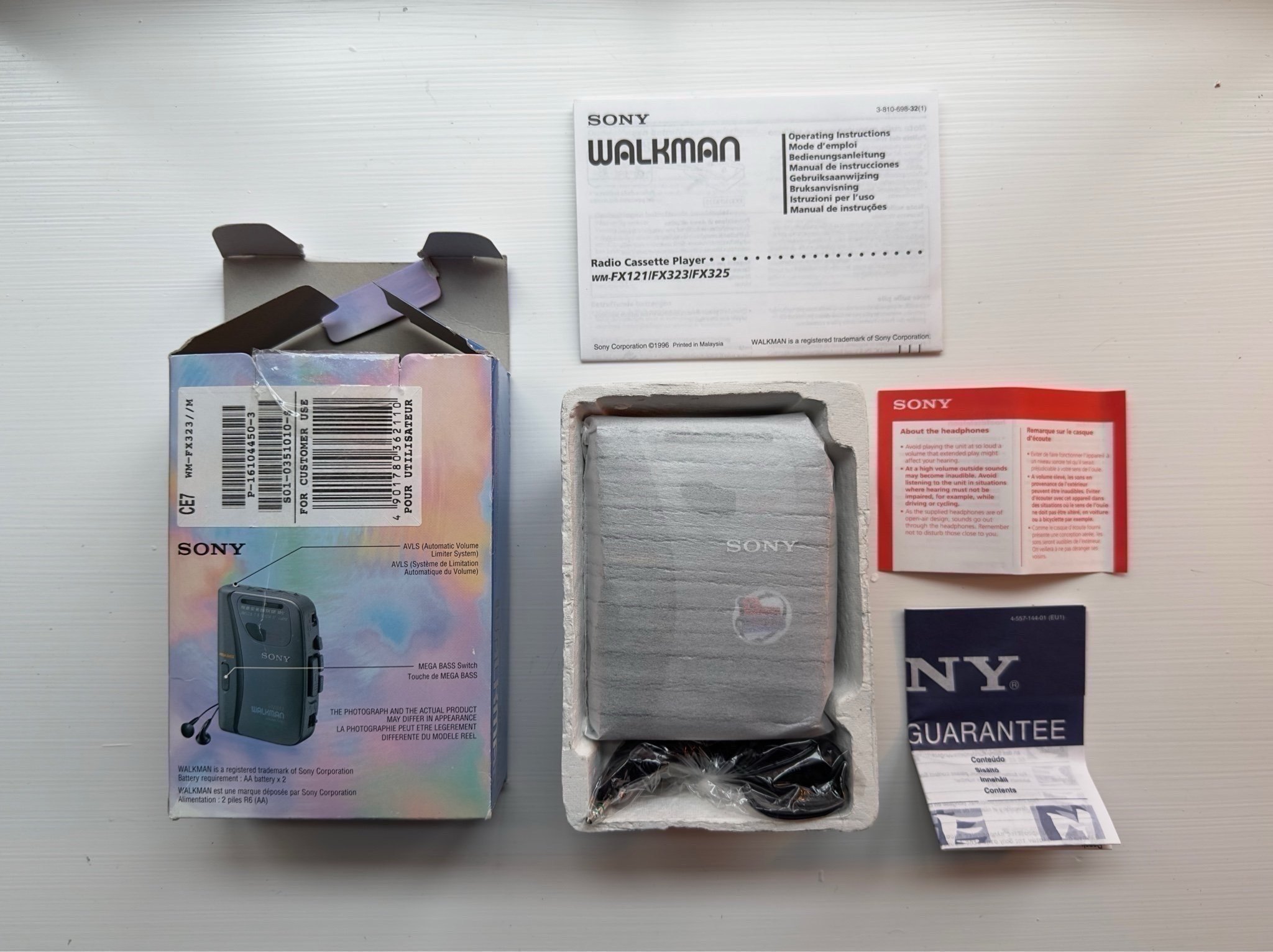 Sony WM-FX323 ▷ Walkman.land