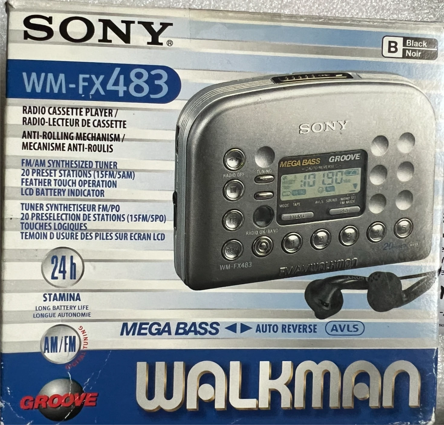 Sony WM-FX483 ▷ Walkman.land