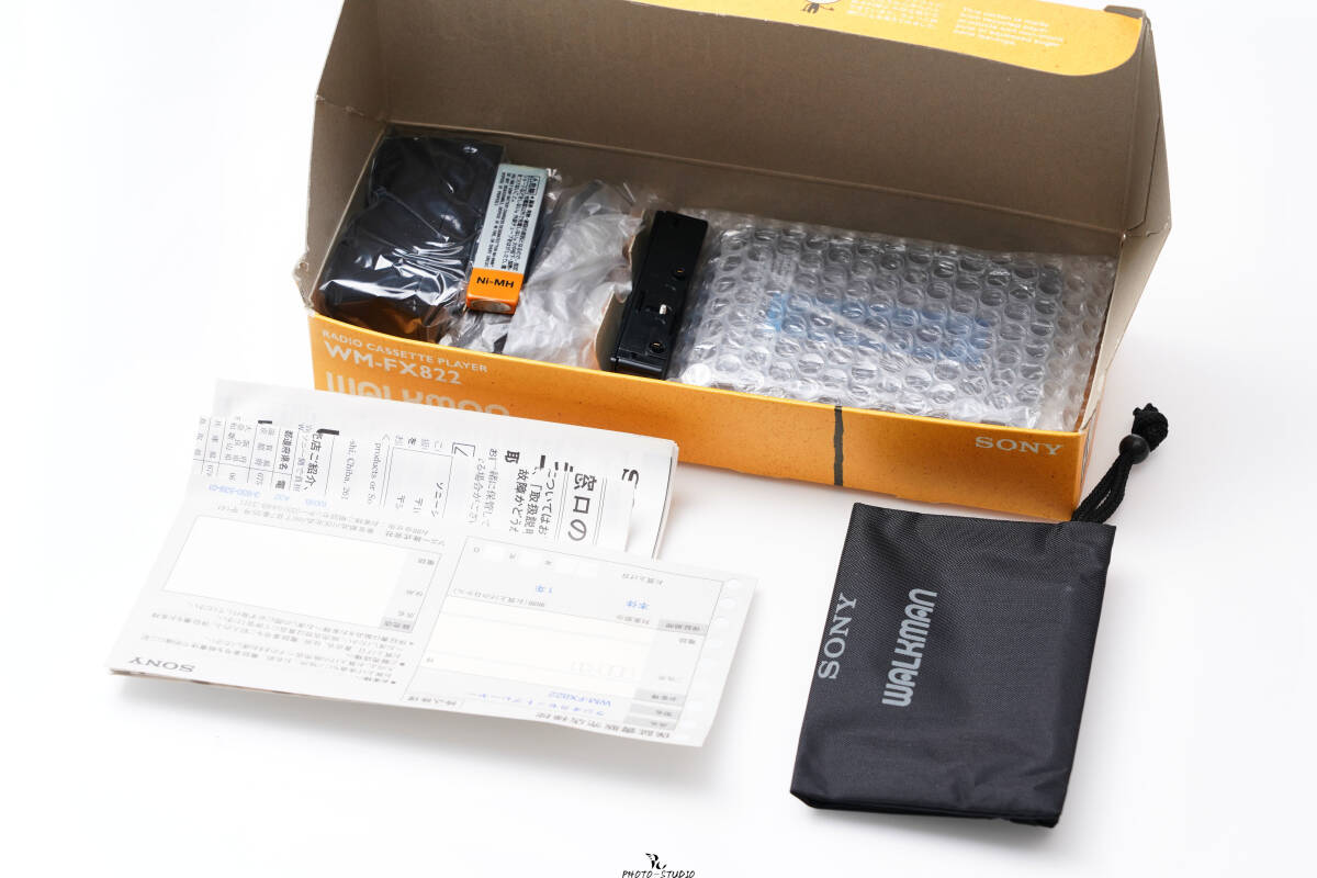 【（希少）箱・説明書付き】SONY ウォークマン　WM-FX822 Sony WM-FX822 ▷ Walkman.land