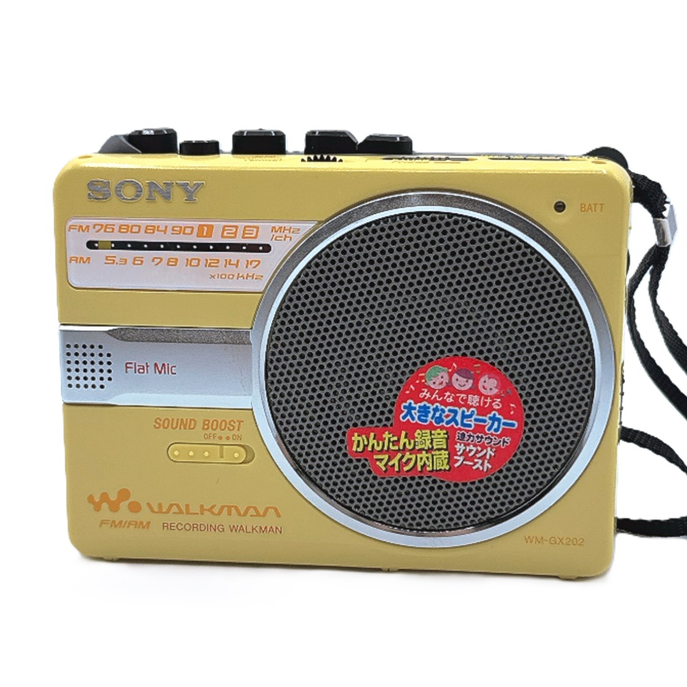 新品 SONY WM-GX202 LM カセットウォークマン ラジオ イエロー 新品 SONY WM-GX202 LM カセットウォークマン ラジオ イエロー｜Yahoo