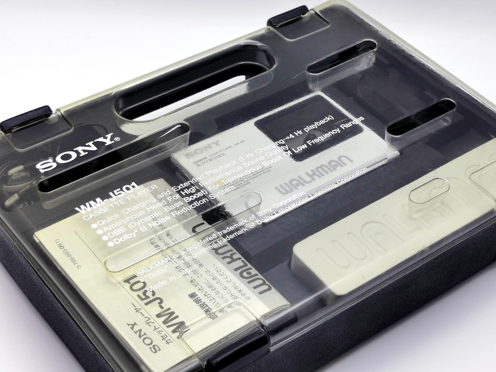 SONY WM-J501 動作未確認 Sony WM-J501 ▷ Walkman.land