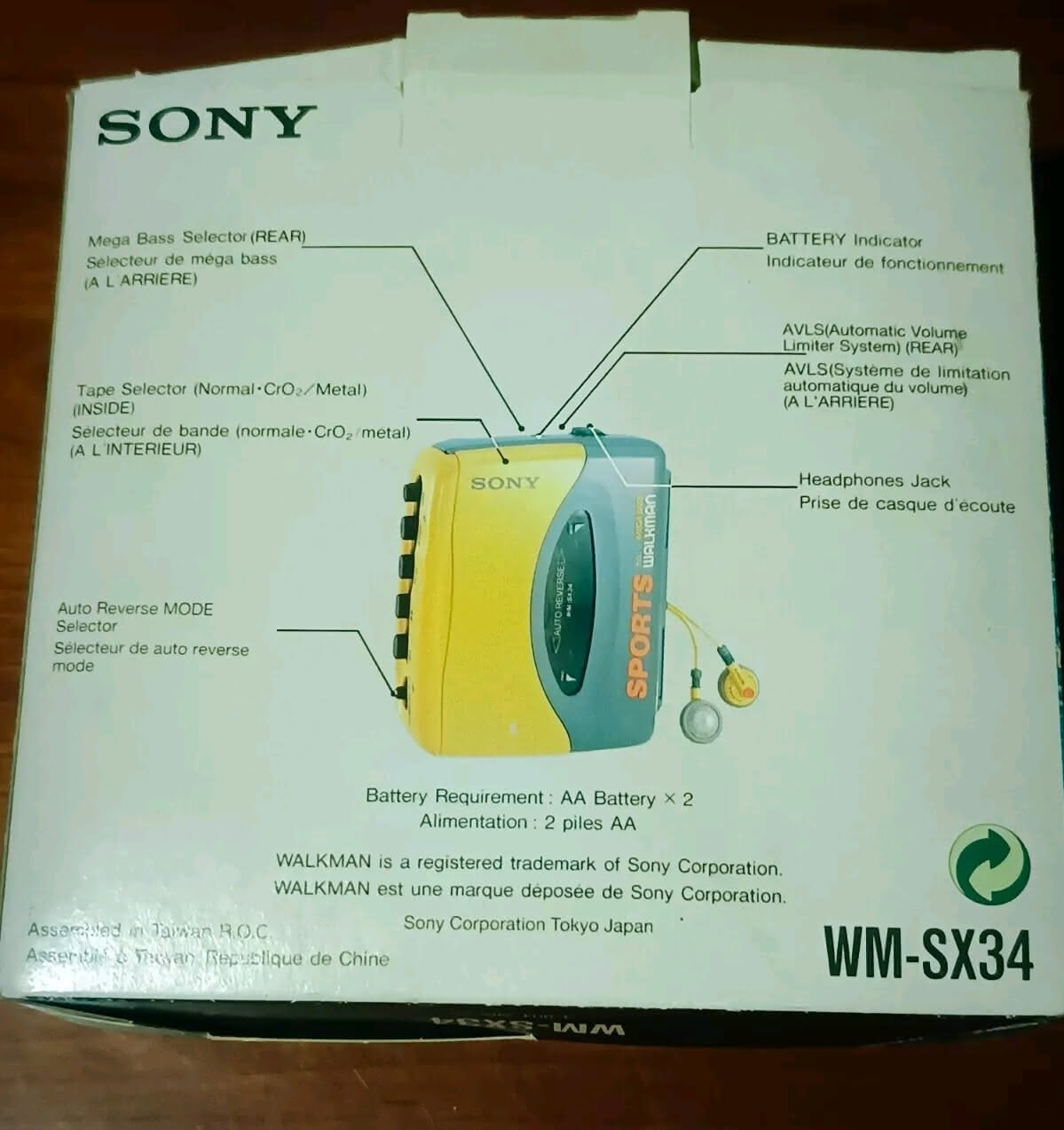 Sony WM-SX34 ▷ Walkman.land