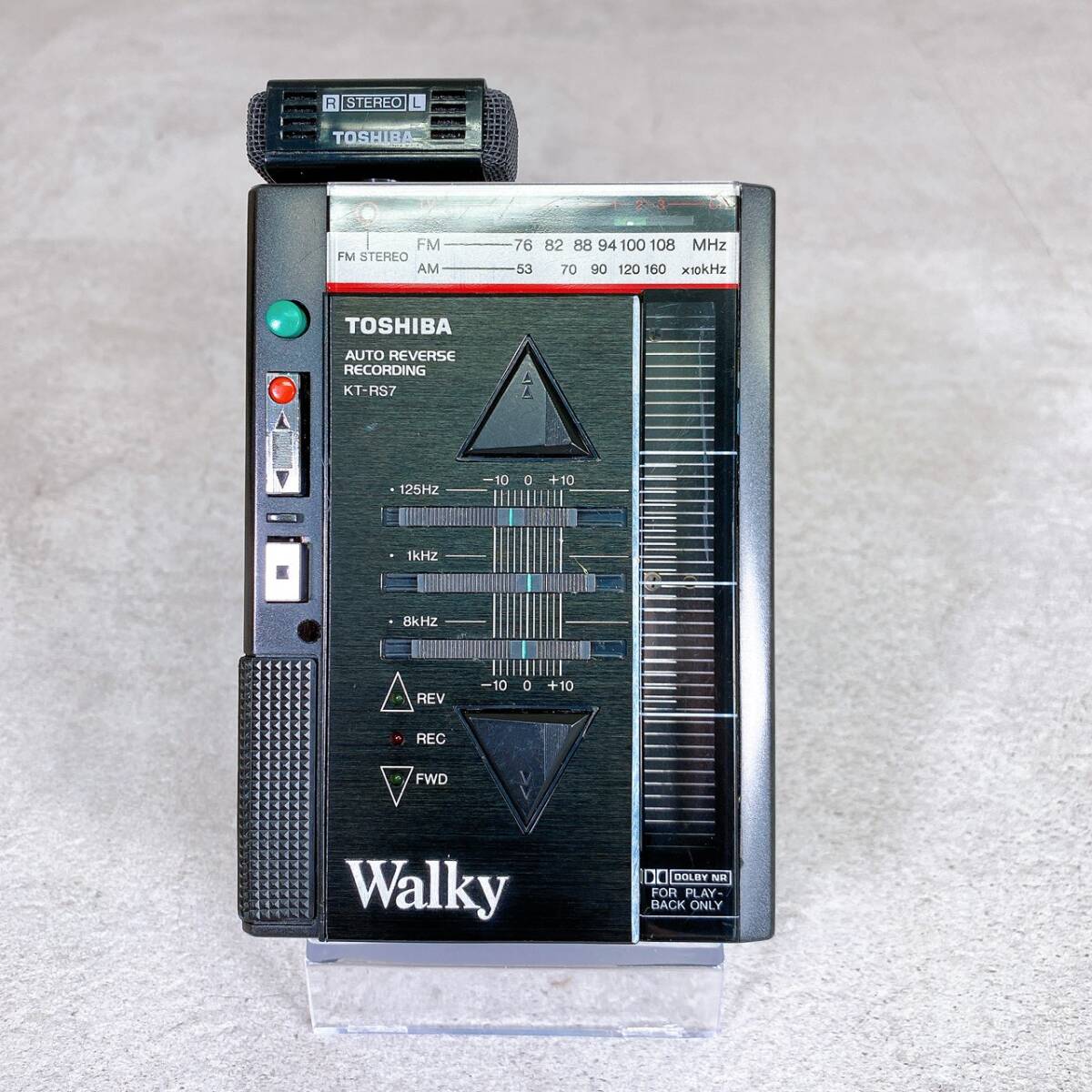 東芝ウォーキー KT-RS7 ラジオは聴けます walky ウォークマン Toshiba KT-RS7 ▷ Walkman.land